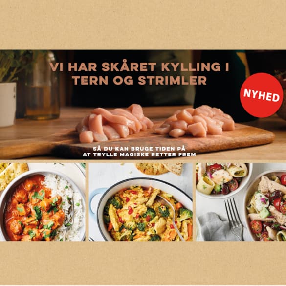 Foodservice kyllingeprodukter stegt