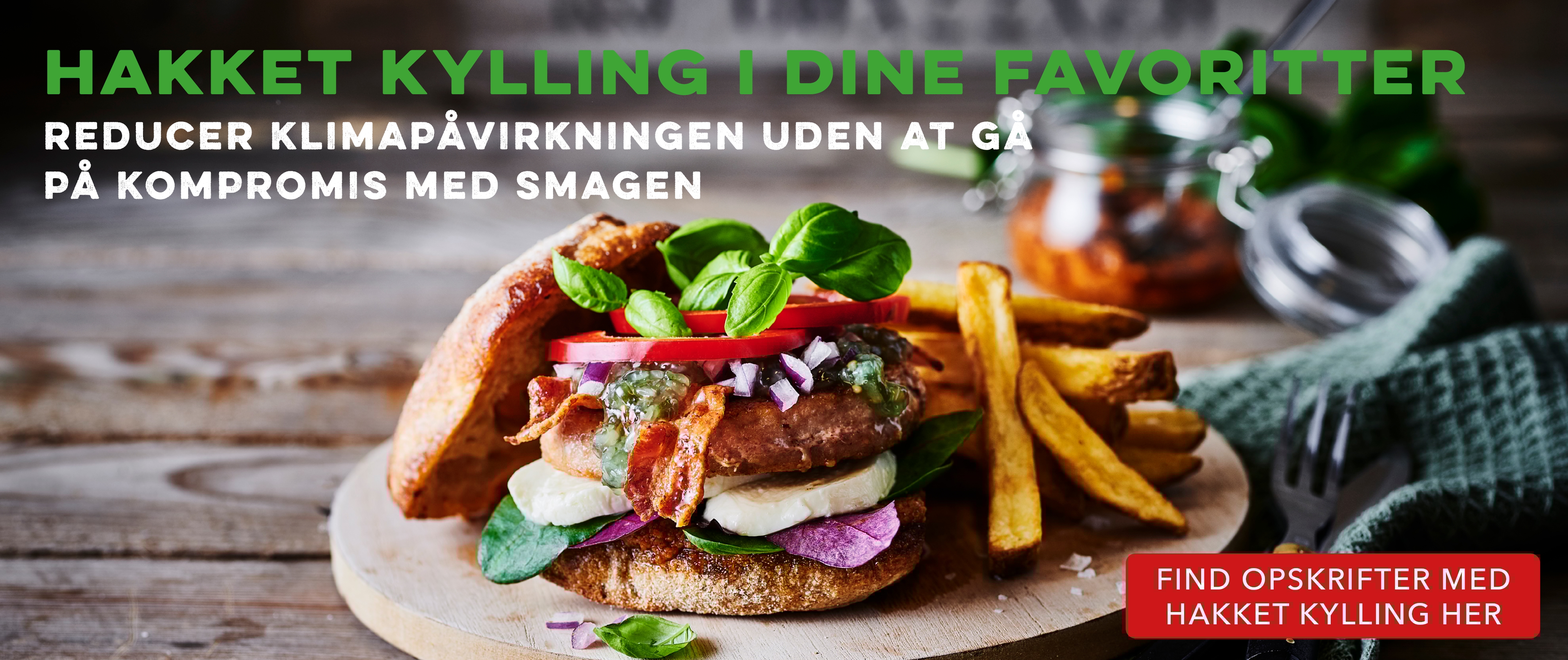 Hakket kylling opskrifter