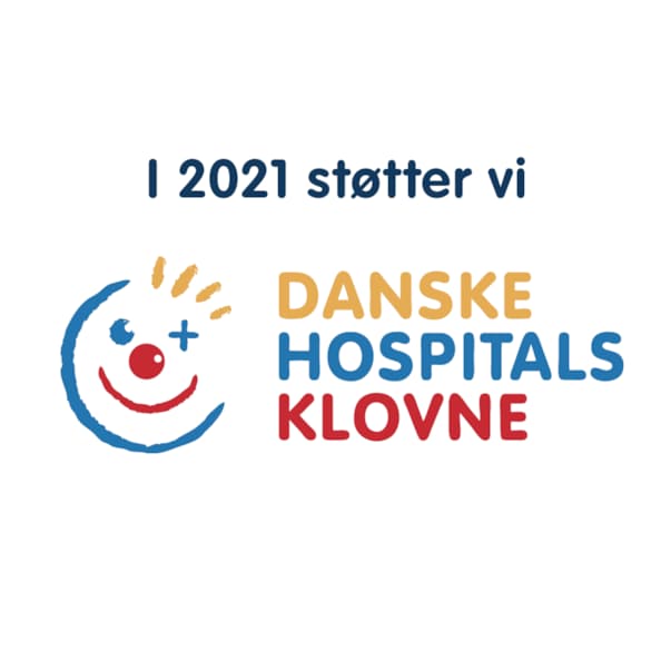 støtter danske hospitalsklovne 2021