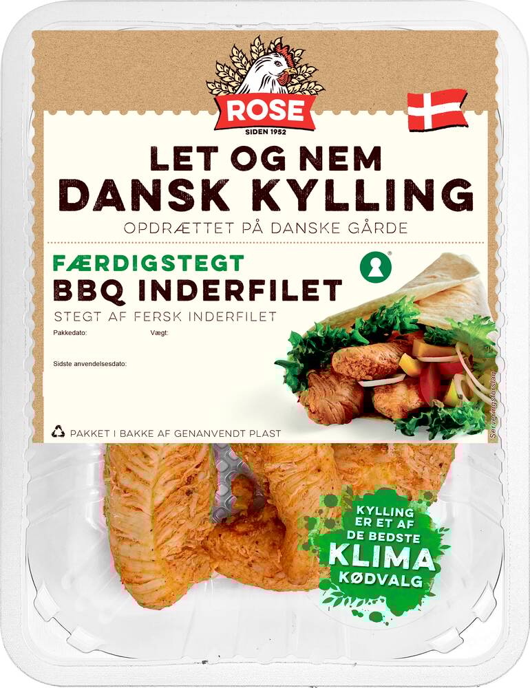 ROSE BBQ Inderfilet Stegt Koel B2196