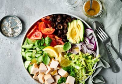 Lemon chicken med stegt Brystfilet