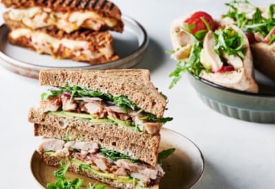 Sandwich med stegte strimler