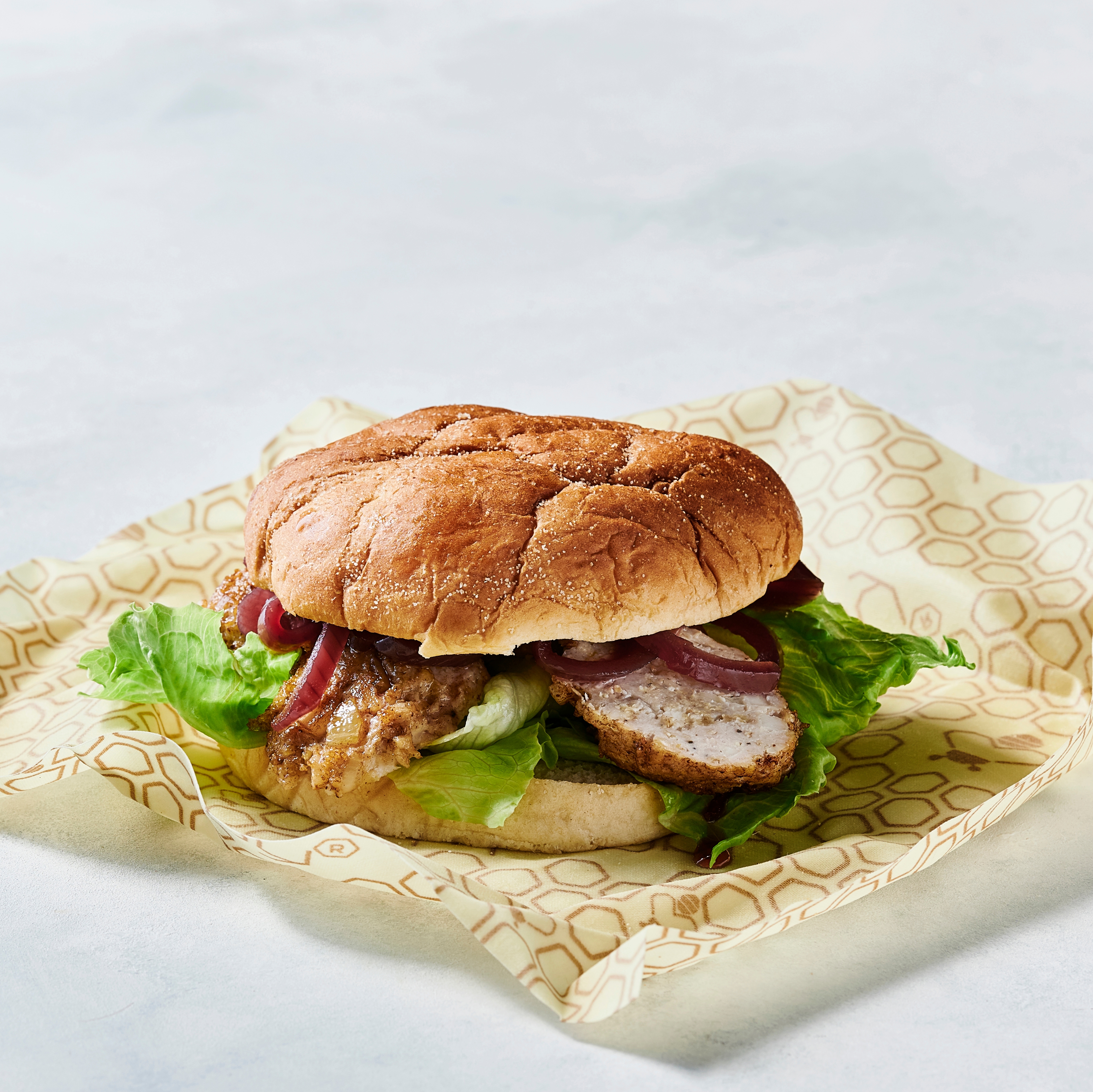 Kyllingefrikadeller og Kartoffelsalat RESTER Frikadelleburger