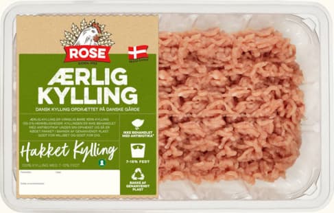 Hakket kylling