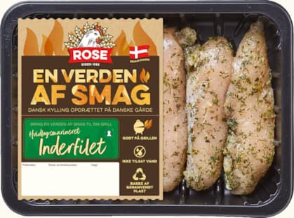 Inderfilet hvidløgsmarineret