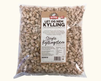Stegte tern af lårfilet