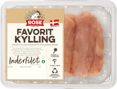 Inderfilet tilsat vand